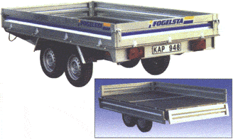 Sl&auml;pvagn Fogelsta HG-modell